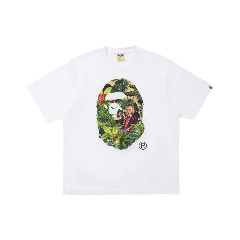 Bape X Monkey 47 Ape Head Tee-4
