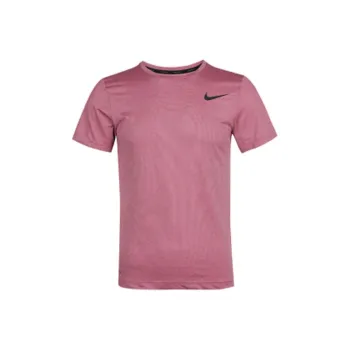 Nike T-Shirts Men Mysterious Maroon