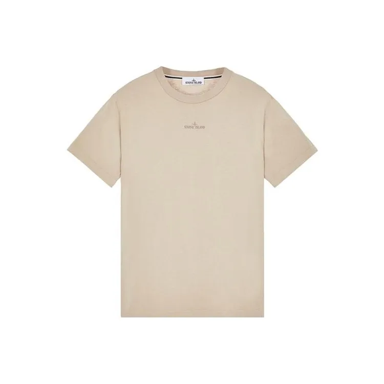 STONE ISLAND T Shirts Men Dove Gray-0