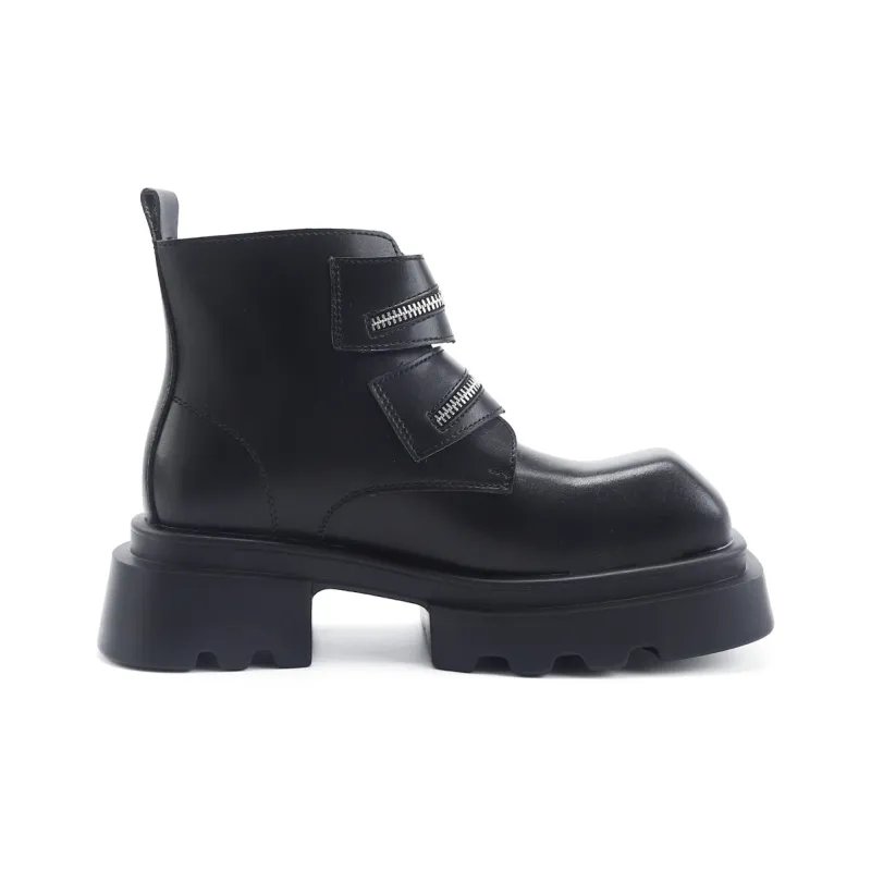 TOM TAILOR Ankle Boots Men's Black-1