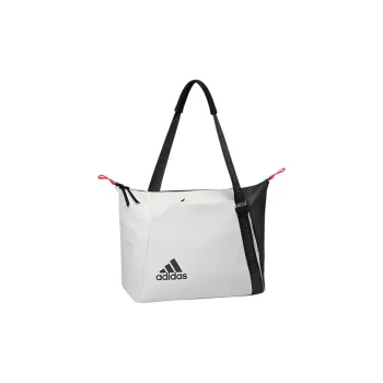 Adidas Polyester Ball Racket Bag, Handbag, Single Shoulder Tote Bag Regular Unisex Black White