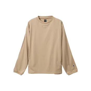 Champion Straight Long-Sleeved T-Shirt Japan Version Men's Khaki