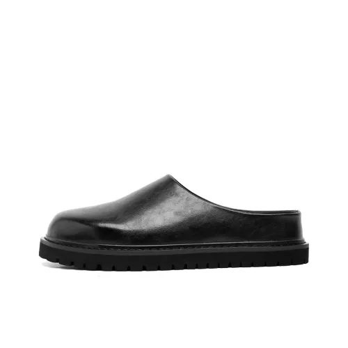Romon Wrap toe Slippers Men's Black