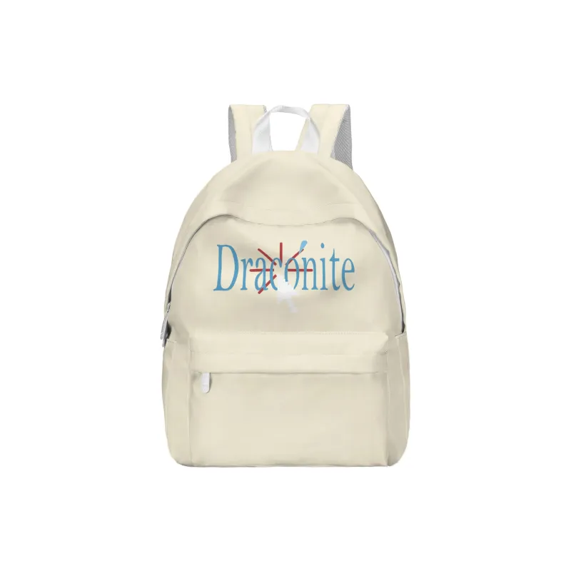 DRACONITE Polyester Backpack Laptop Bags Regular Unisex White-10