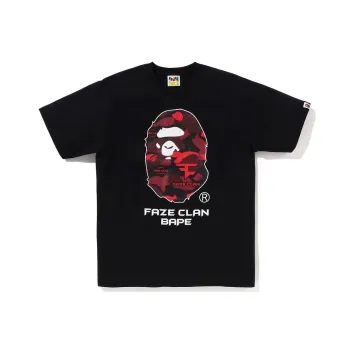 BAPE X Faze Clan Tee Black
