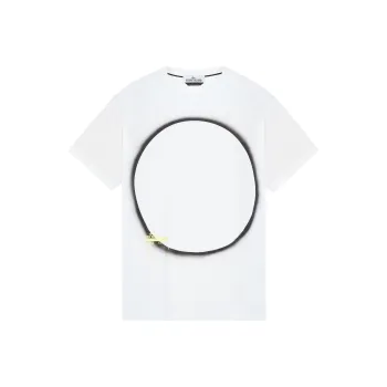 STONE ISLAND T Shirts Men White