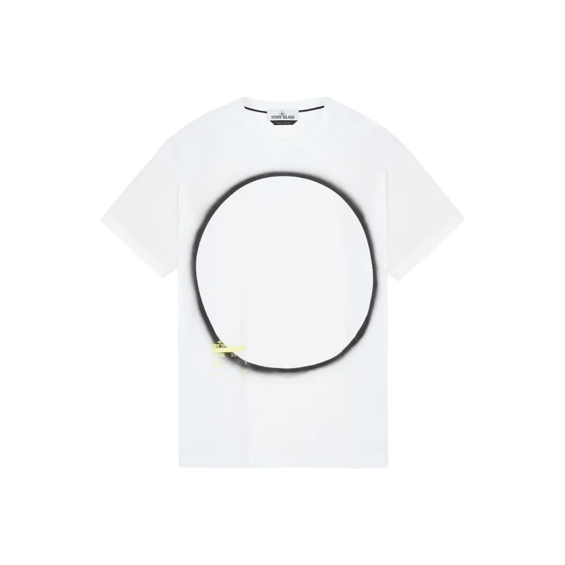 STONE ISLAND T Shirts Men White-0