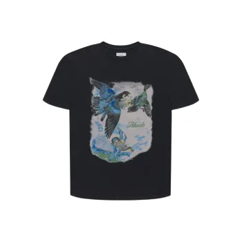 RHUDE T-Shirts Men Black