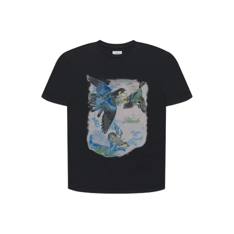 RHUDE T-Shirts Men Black-0