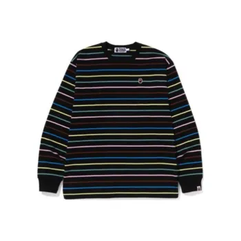 A BATHING APE Hoop Relaxed Fit L/S Tee