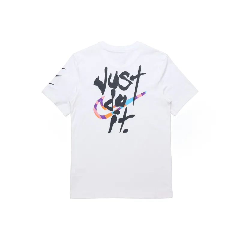 Nike T Shirts Men White-0