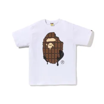 A BATHING APE Valentine Chocolate Ape Head Tee SS23