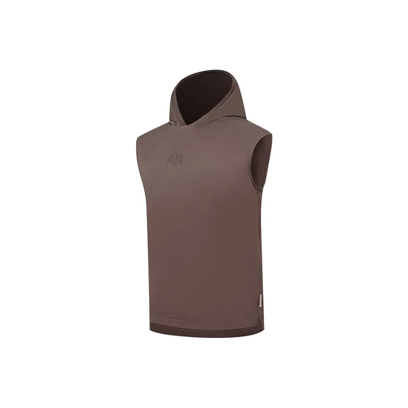 QIAODAN Tank Top Men's Van Dyke Brown-0
