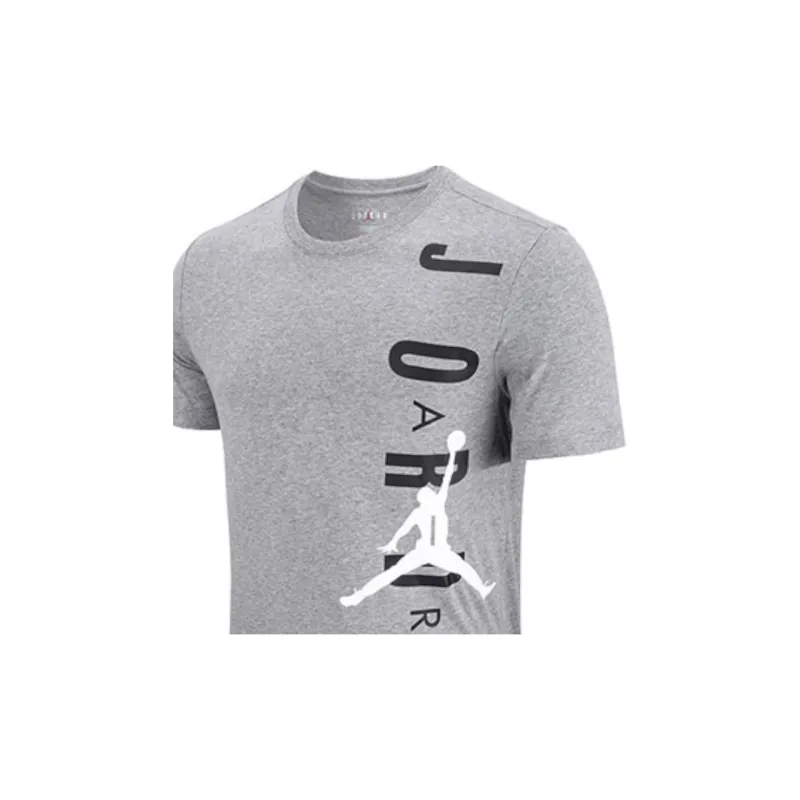 Jordan Set-in Sleeve T-Shirt Men's Gray-1