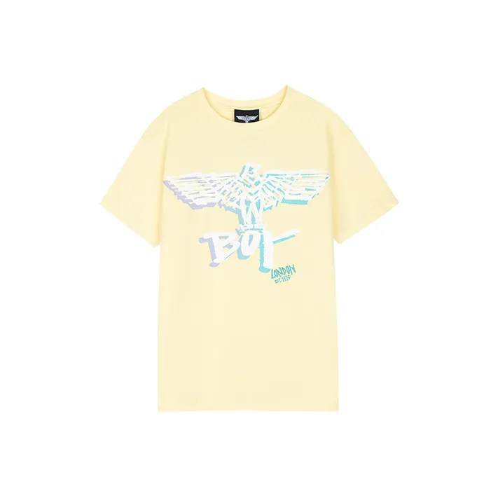 Boy London SS21 T Shirt Unisex Yellow-0