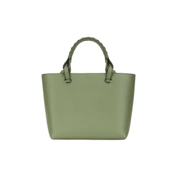 LOEWE Anagram Cow Leather Tote Bag, Handbag, Shoulder Bag Trumpets Women's Pea Green