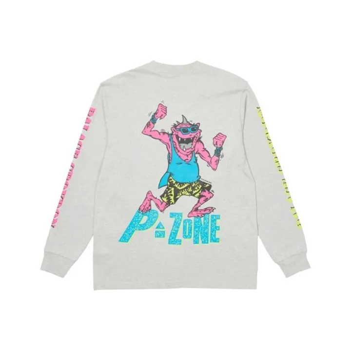 PALACE T Shirts Unisex Gray-0
