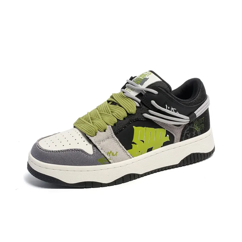 Jerden Smith Slip Resistant, Abrasion Resistant, Moisture Wicking Low Top Skateboard Shoes Unisex-1