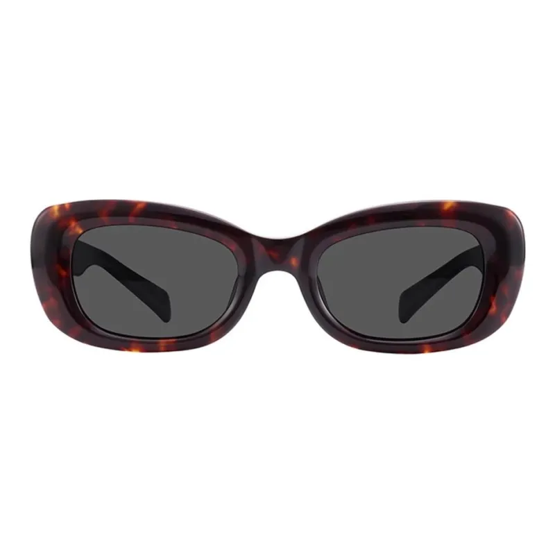 PULAIS Plate Frame Irregular Shape Sunglasses Women's Multicolor-7