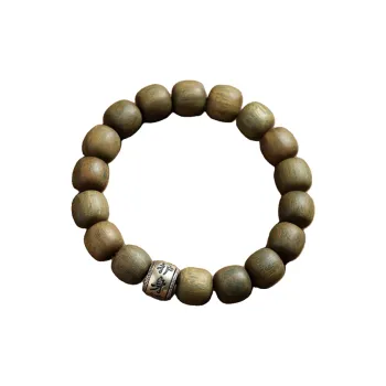 Moonstone Edge Green Sandalwood Bracelets Unisex