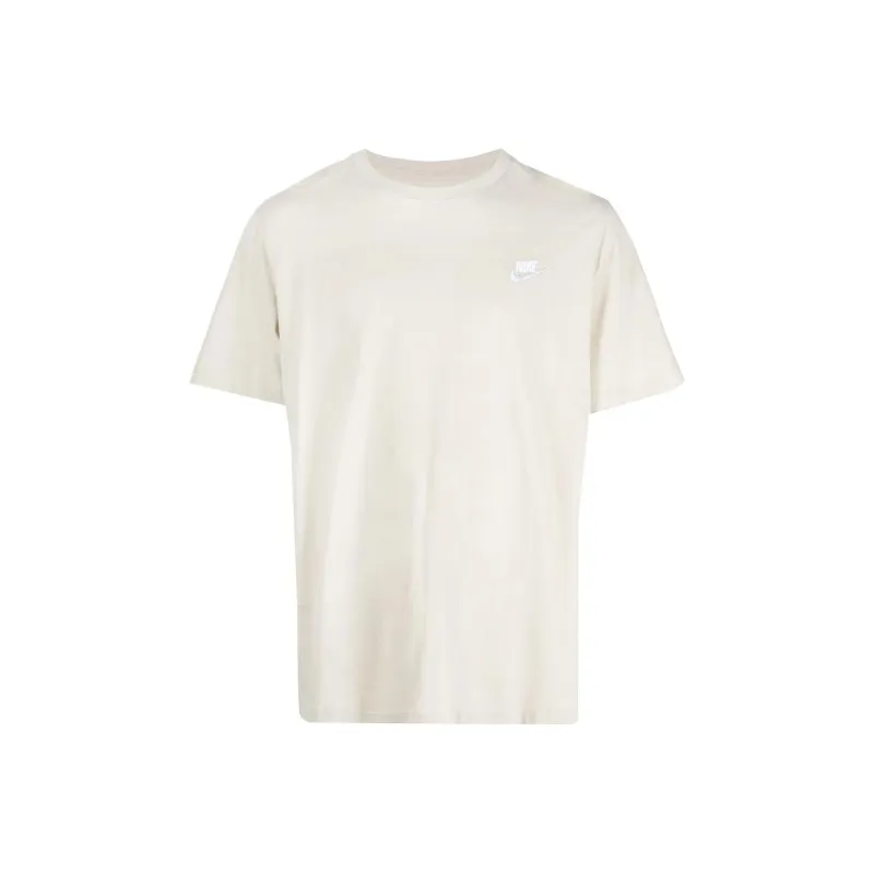 Nike T Shirts Men Beige-0