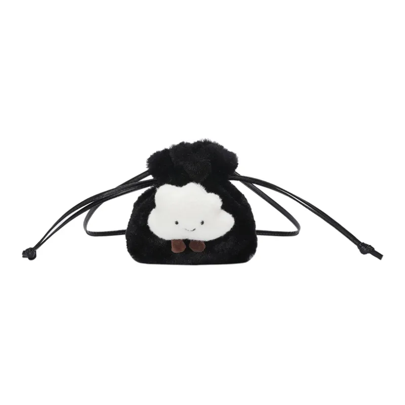 Meow In The Grass Plush Shoulder Bag, Crossbody Bag Women's Multicolor-6