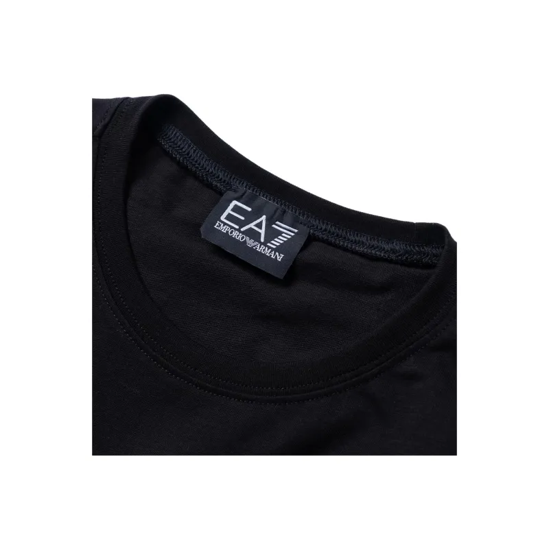 EMPORIO ARMANI EA7 SS22 T Shirt Men's Black Gold-7