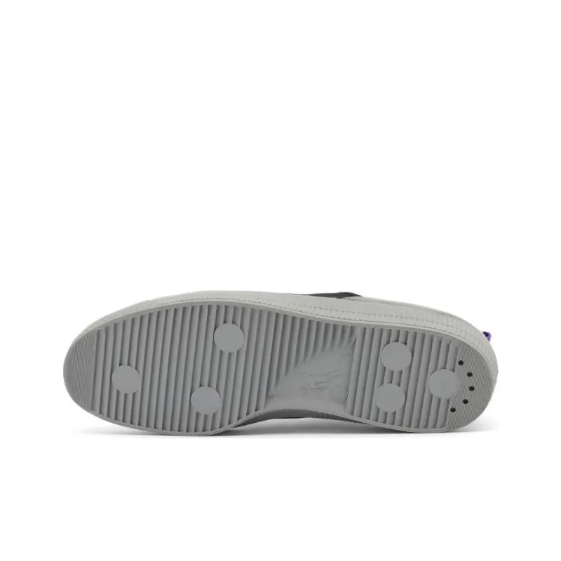Novesta Star Master Hiker Low Top Canvas Shoes Unisex Black Gray-2