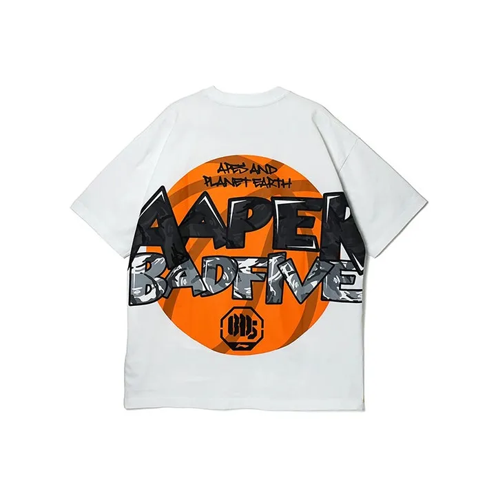 LiNing x Aape T Shirt Men's White-0
