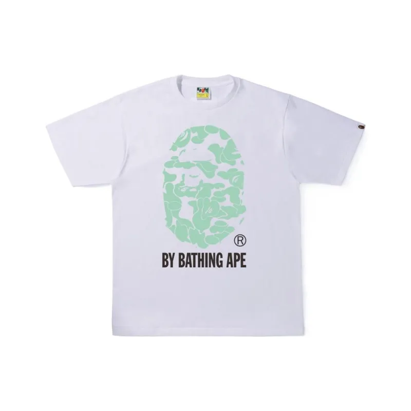 A BATHING APE Text Code Camo By Bathing Ape Tee-1