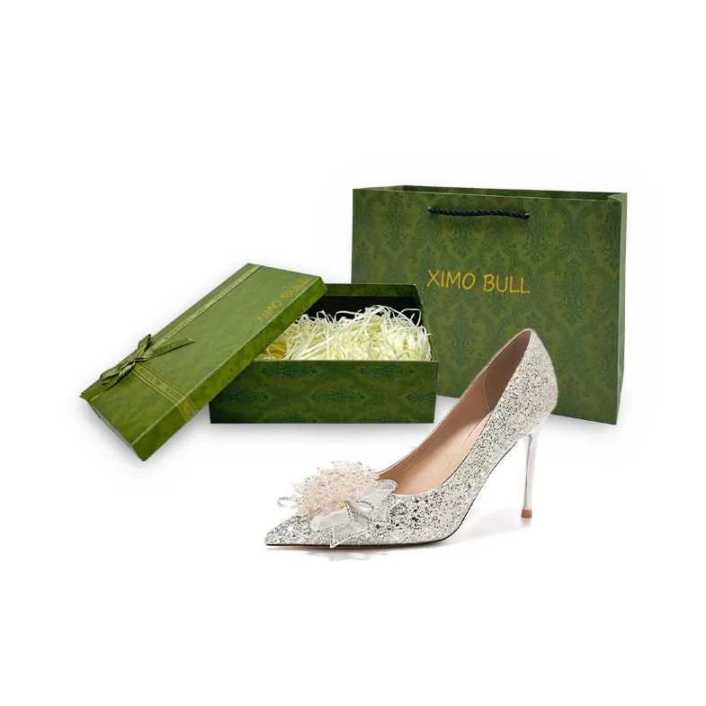XIMO BULL High Heels Women's Champagne Gold-36