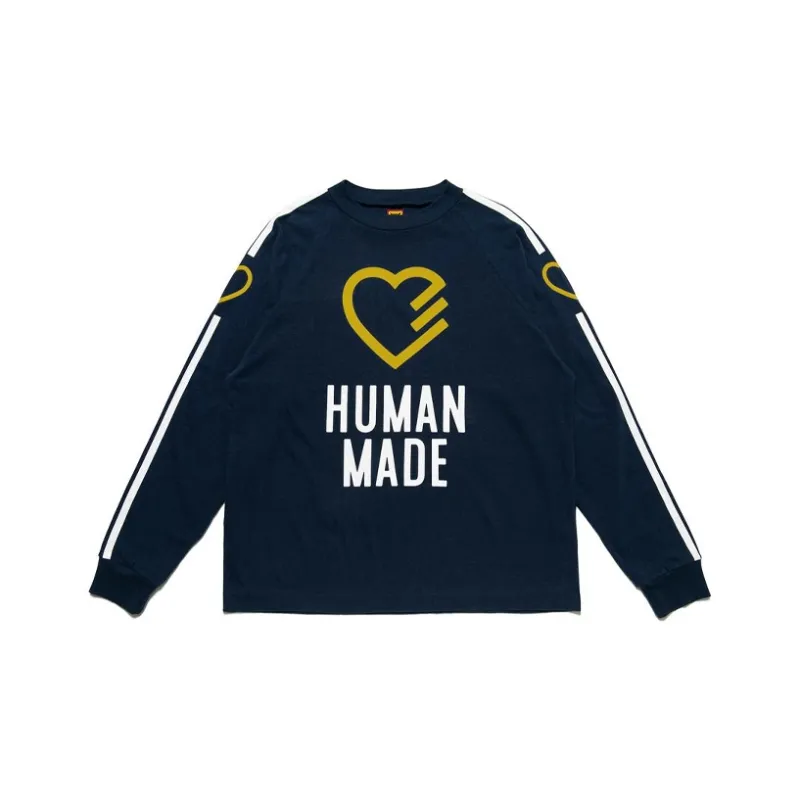 HUMAN MADE T Shirts Unisex Dark Blue-0