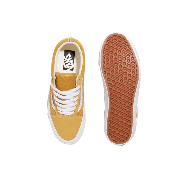 Vans Premium Old Skool Low Top Skateboard Shoes Unisex Yellow-2