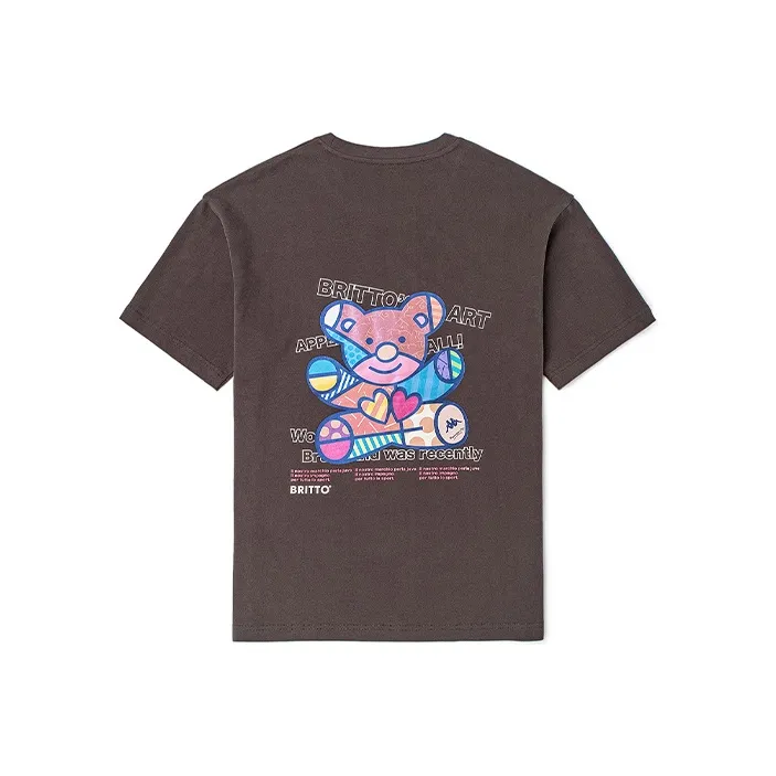 Kappa x Britto Drop Shoulder Sleeve T Shirt Unisex-4