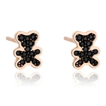 CAREBEARS S925 Silver Stud Earrings Women's