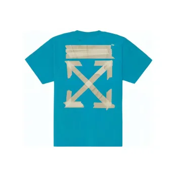 OFF WHITE SS20 T Shirt Men's Blue