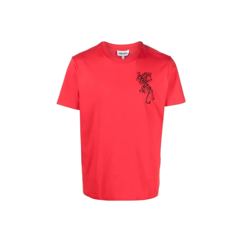 KENZO T Shirts Men Red-0