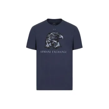 ARMANI EXCHANGE T-Shirts Men Navy Blue
