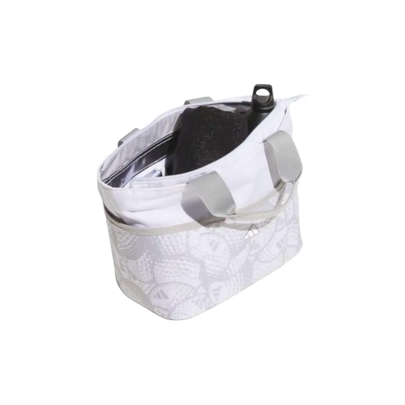 Adidas Performance Polyester Tote Bag Shopping Bag Handbag Regular Unisex White-3