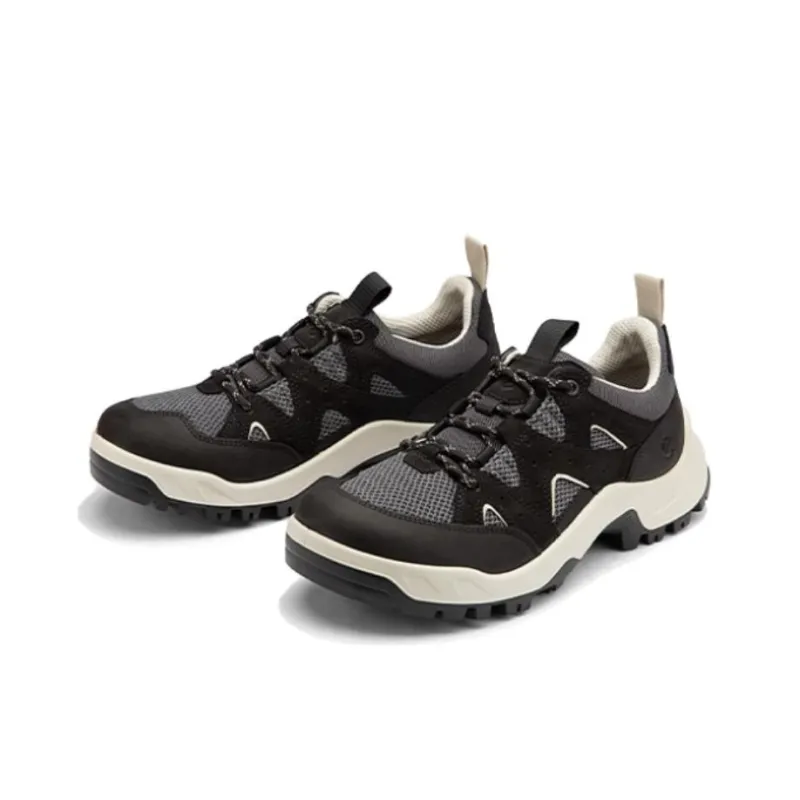 Ecco Off road Series Low Top Hiking/Trekking Shoes Men's Black Gray Color-2