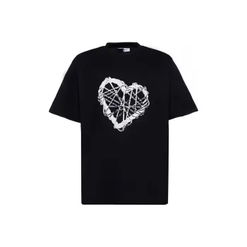 YLDP T Shirts Unisex Black
