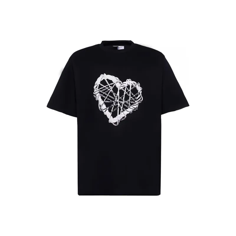 YLDP T Shirts Unisex Black-0