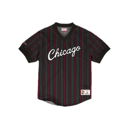 Mitchell & Ness Drop Shoulder Sleeve T Shirt Men's Black