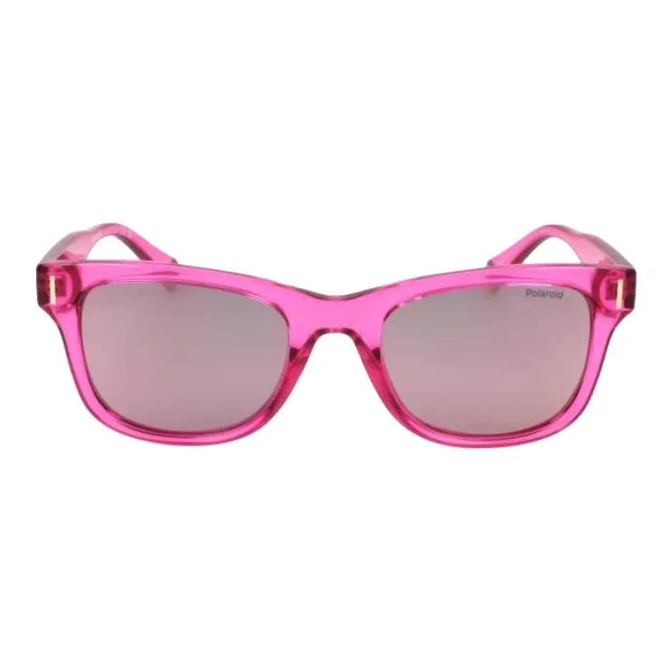 Polaroid Plastic Square Sunglasses Unisex Pink-1