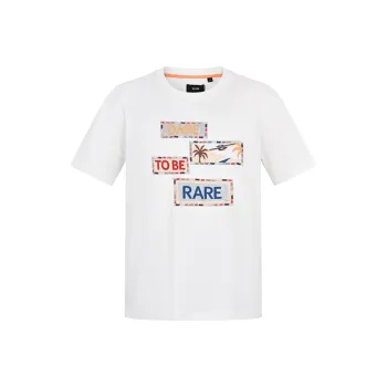 RARE Short Sleeved T Shirts Men's White