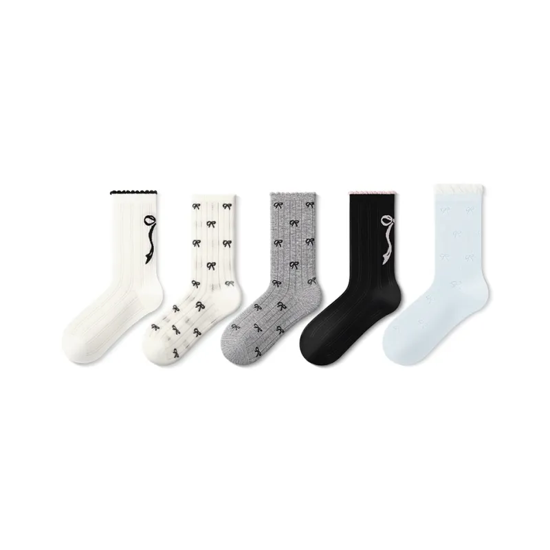 JKN Mid Calf Socks Women's Combo Set-35