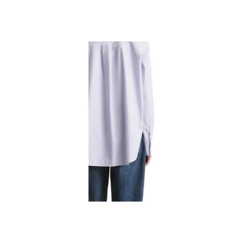 TOTEME Shirts Women's Lilac Stripes-4