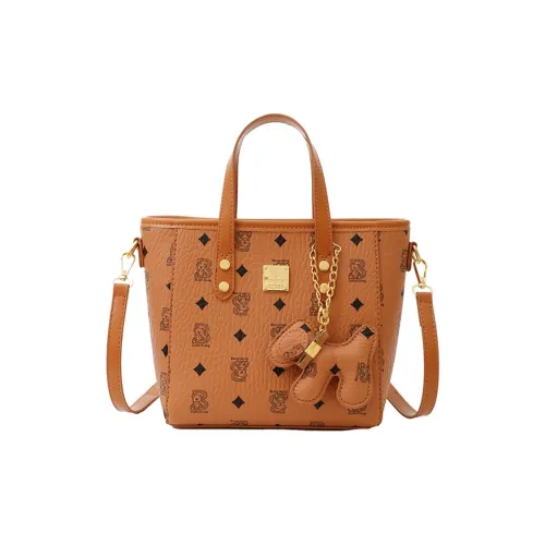 Meow In The Grass PU Handbag Regular Women's Multicolor