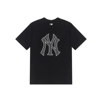 MLB Old Flower T Shirts Unisex Black