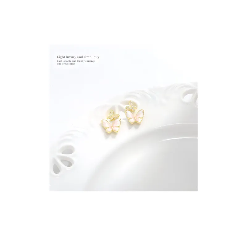 BING STUDIO 925 Silver Needles Earrings Women's-2